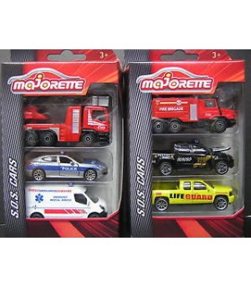 Majorette SOS set 3 pz 2 asst.