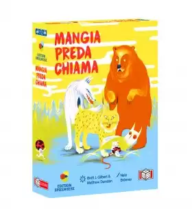 Mangia Preda Chiama - Gioco di Strategia e Deduzione per 2-5 Giocatori, Divertimento per Famiglie, 15 Minuti, Italiano, MS Edizi