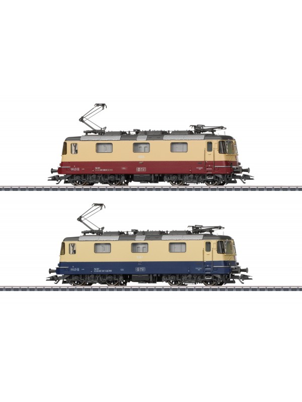 MARKLIN 37300 Scala HO Confezione doppia di locomotive elettriche Re 421