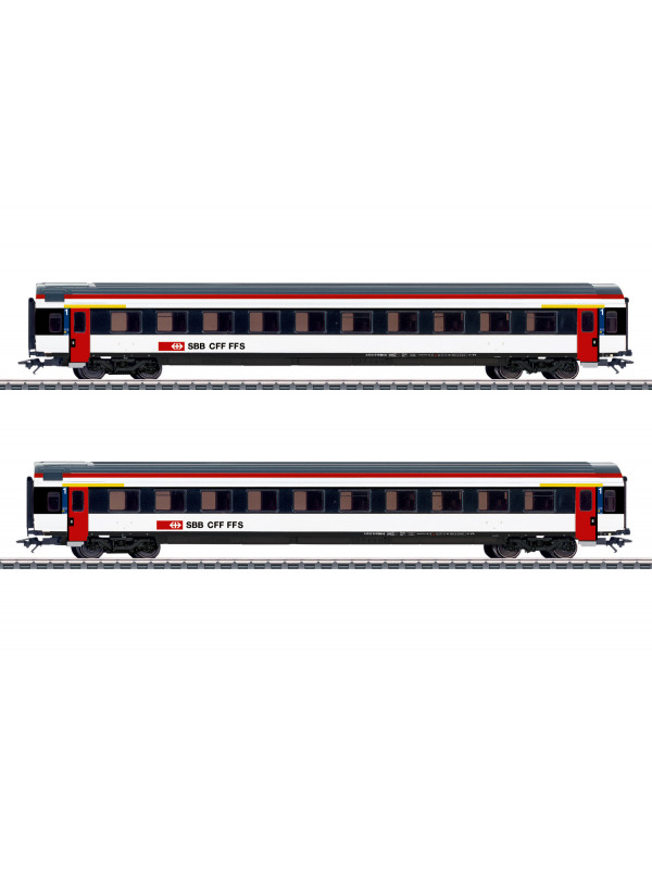 MARKLIN 42154 Scala HO Due carrozze da treni passeggeri delle SBB epoca VI