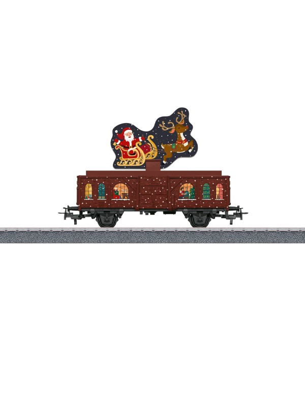 MARKLIN 44224 Scala HO Start up - Carro di Natale a due assi (con modulo sonoro)