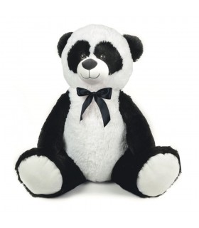Maxi Panda Seduto 55cm - Imbottitura Materiale 100% Riciclato