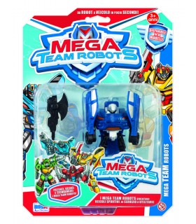 Mega team robots blister 4 ass