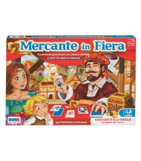 Mercante in Fiera - Gioco di Carte Divertente e Strategico per Famiglie, 2 Mazzi da 40 Carte, Età 7+ - RSToys