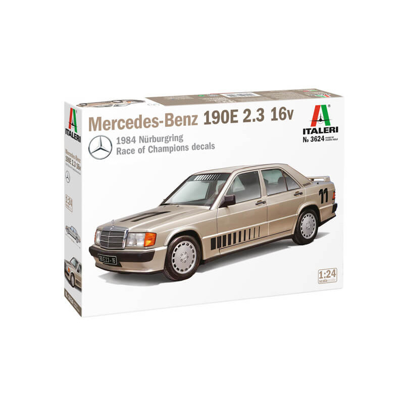 Mercedes-Benz 190E 2.3 16v. ITALERI 3624
