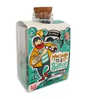Message in a Bottle - Gioco Educativo di Parole, 2-6 Giocatori, 15 Minuti di Divertimento Linguistico per Famiglie!