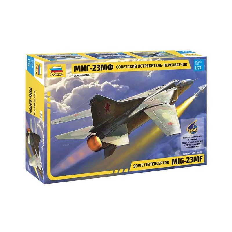 MiG-23MF. ZVEZDA 7225