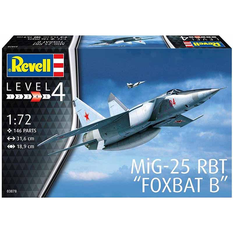 MiG-25 RBT "Foxbat B". REVELL 03878