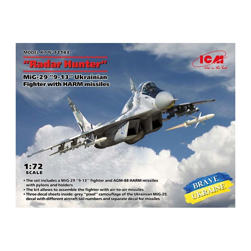 MiG-29 "Cacciatore radar". ICM 72143