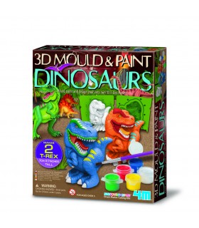 Modella & Dipingi - Dinosauri 3D