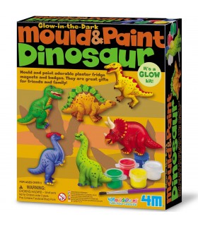 Modella e colora, dinosauri