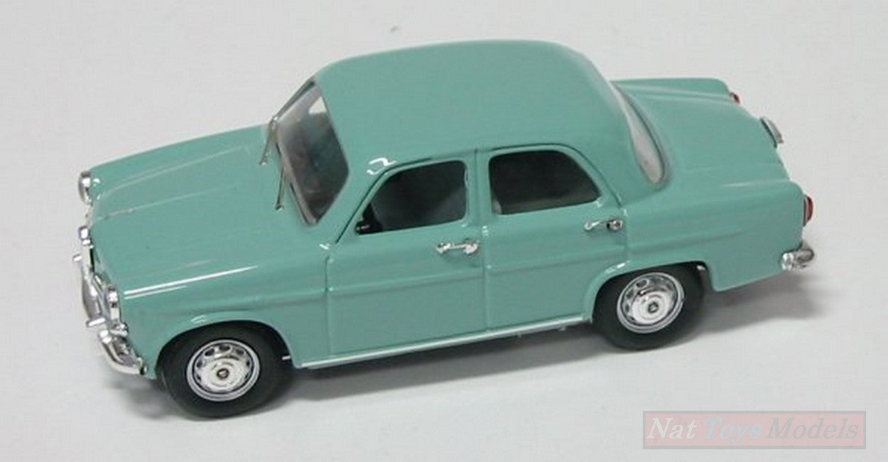 MODELLINO IN SCALA COMPATIBILE CON ALFA ROMEO GIULIETTA 1955 AZZURRO 1:43 RIO RI4118
