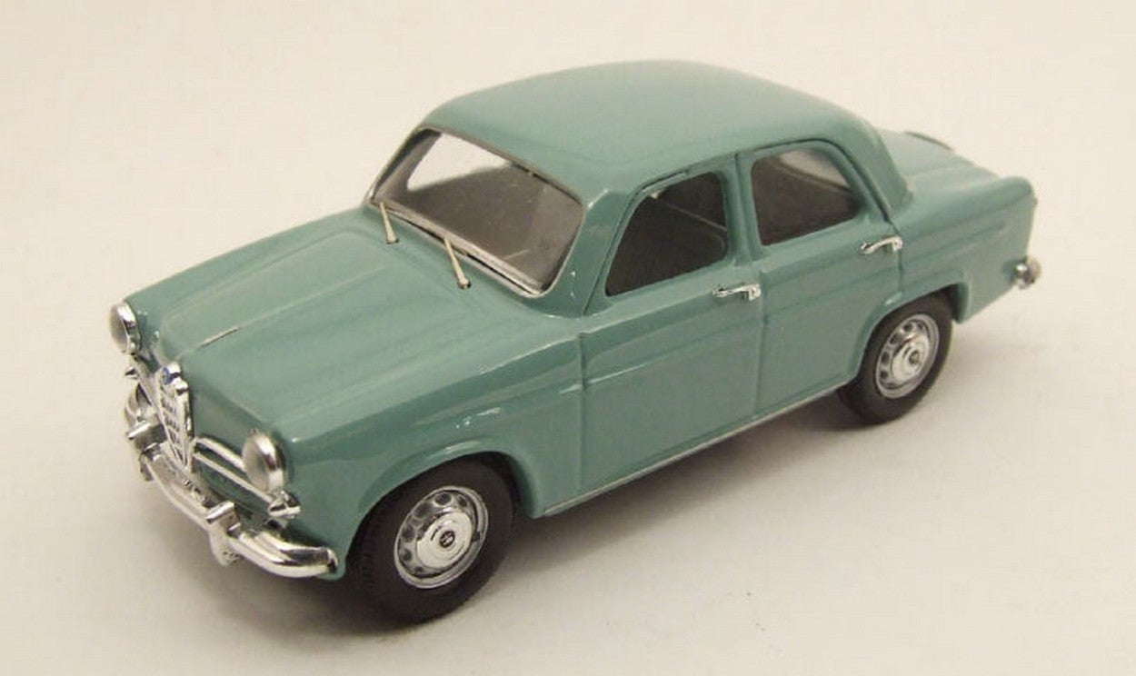 MODELLINO IN SCALA COMPATIBILE CON ALFA ROMEO GIULIETTA 1955 AZZURRO 1:43 RIO RI41181