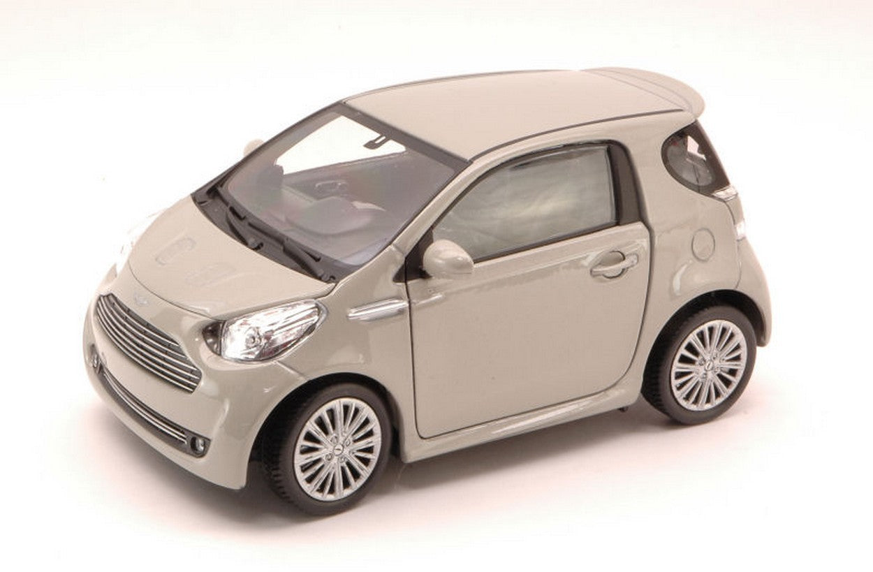 MODELLINO IN SCALA COMPATIBILE CON ASTON MARTIN CYGNET 2011 MOUSE GREY MET.1:24 WELLY WE4701