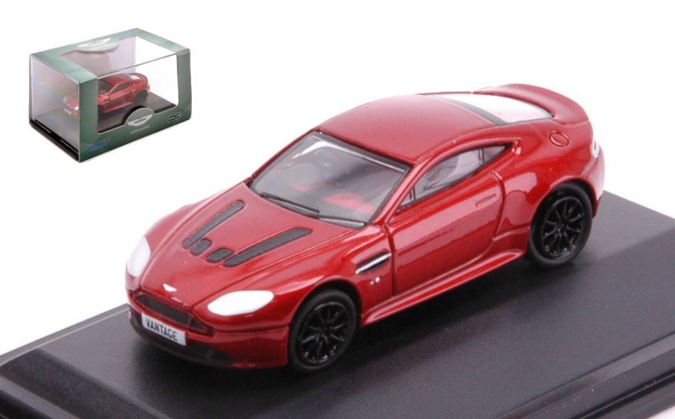 MODELLINO IN SCALA COMPATIBILE CON ASTON MARTIN V12 VANTAGE S RED 1:76 OXFORD OXF76AMVT001