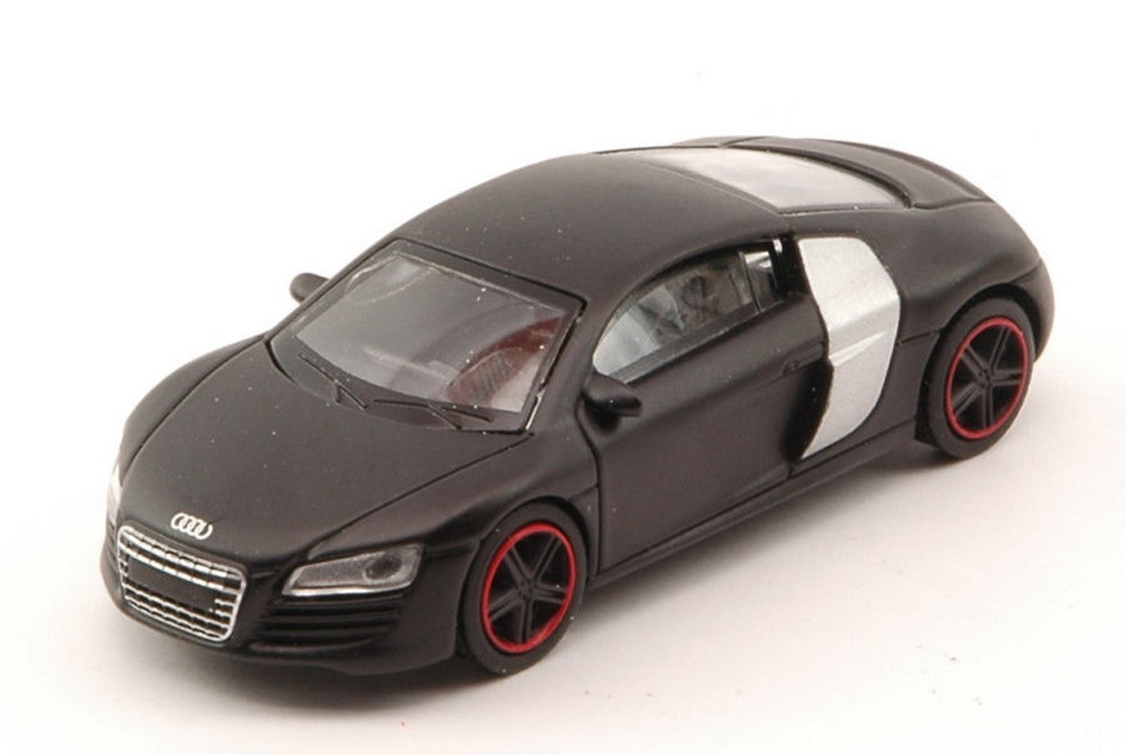 MODELLINO IN SCALA COMPATIBILE CON AUDI R8 CONCEPT BLACK (SCHUCO QUALITY) 1:64 SCHUCO SH20127