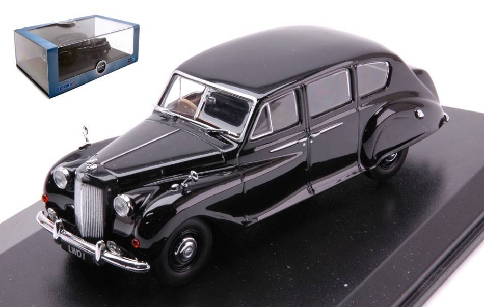 MODELLINO IN SCALA COMPATIBILE CON AUSTIN PRINCESS (EARLY) BLACK 1:43 OXFORD OXFAP001A
