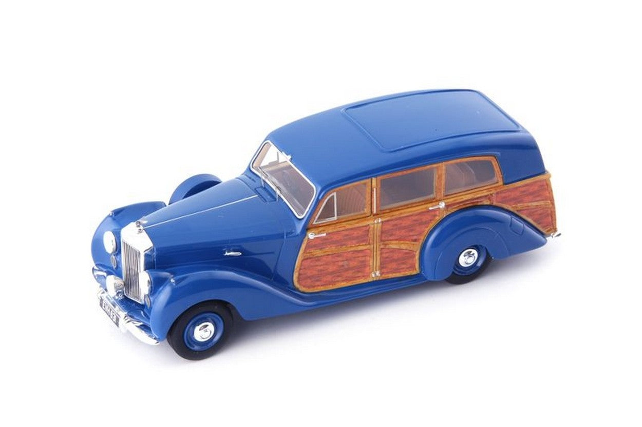 MODELLINO IN SCALA COMPATIBILE CON BENTLEY MARK VI ESTATE CAR RIPPON 1949 BLUE 1:43 AVENUE43 AVN60051