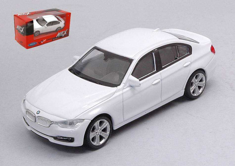 MODELLINO IN SCALA COMPATIBILE CON BMW 335i WHITE 1:43 WELLY WE38509G DIE CAST