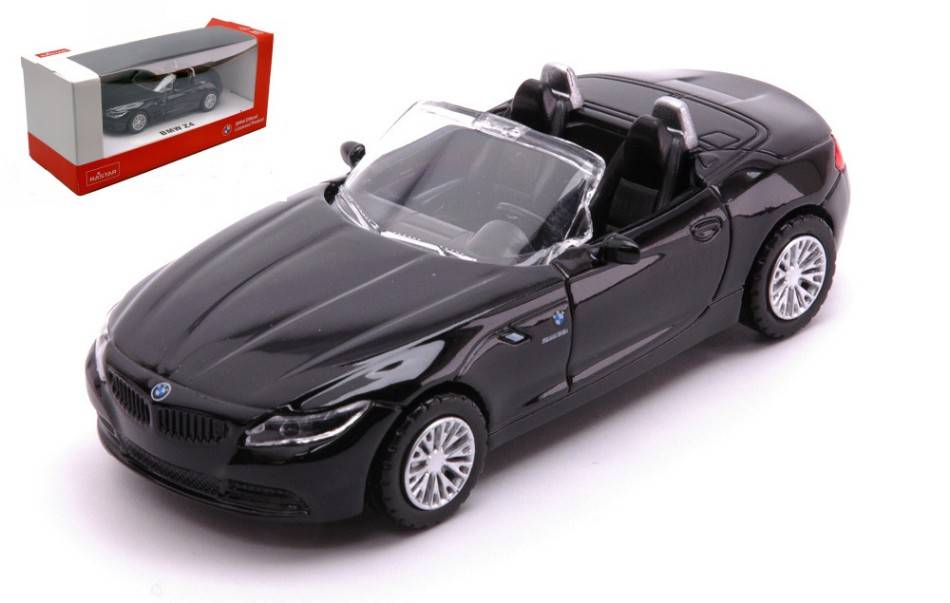 MODELLINO IN SCALA COMPATIBILE CON BMW Z4 2018 BLACK 1:43 RASTAR RAT41400BK
