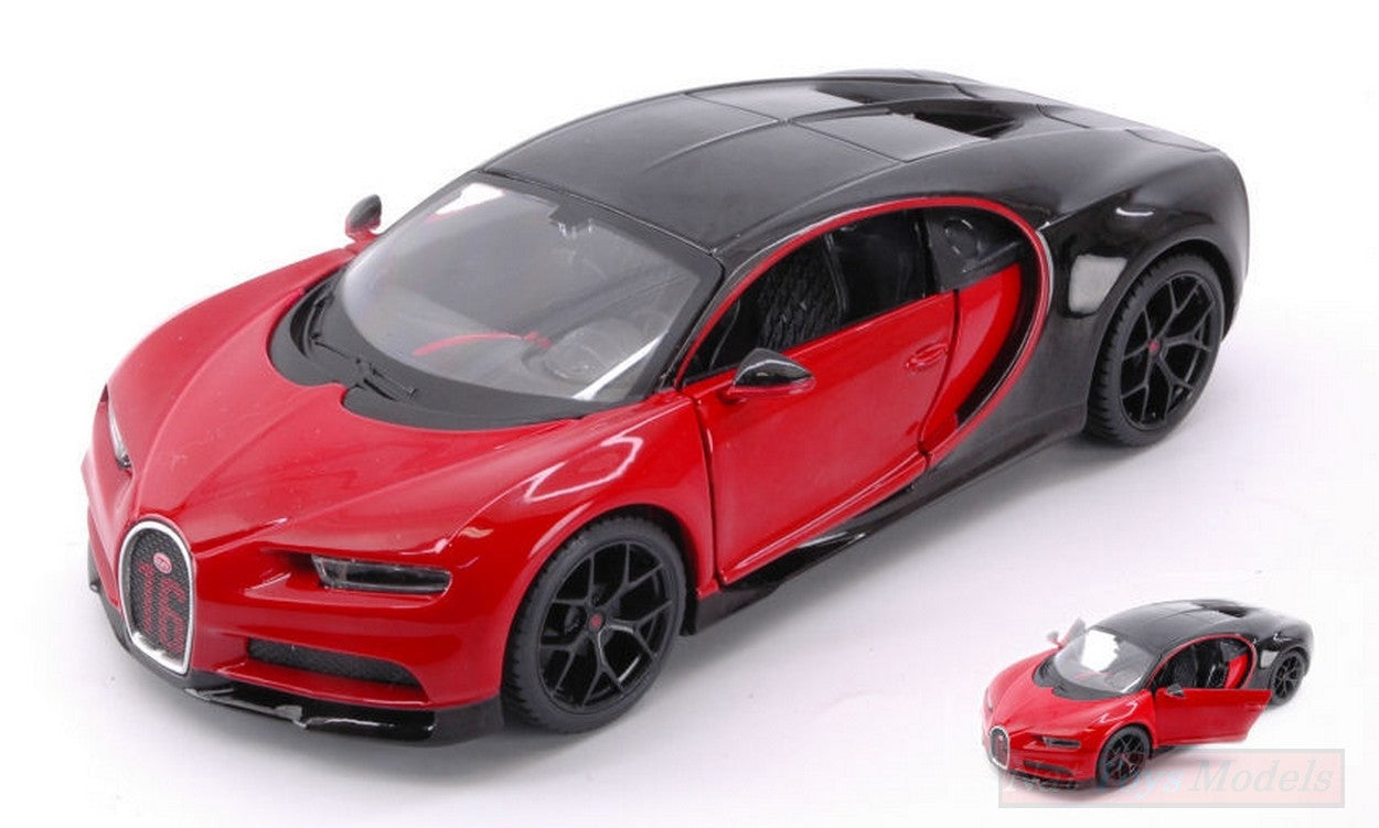 MODELLINO IN SCALA COMPATIBILE CON BUGATTI CHIRON SPORT SPECIAL EDITION N.16 1:24 MAISTO MI31524