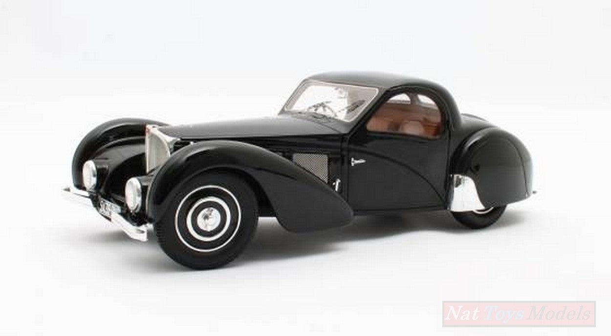 MODELLINO IN SCALA COMPATIBILE CON BUGATTI T57SC ATALANTE 1937 BLACK 1:18 MATRIX SCALE MODELS MXL0205-032