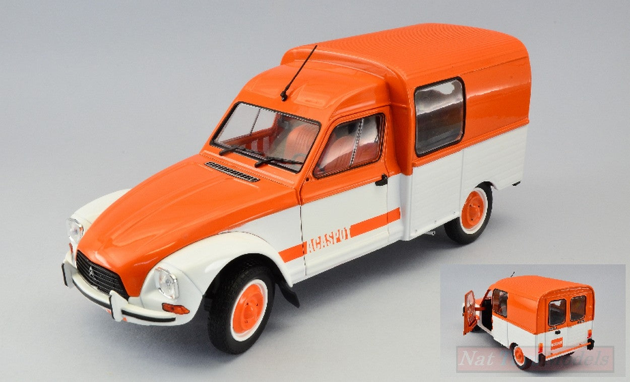 MODELLINO IN SCALA COMPATIBILE CON CITROEN ACADIANE 1984 ACASPOT 1:18 SOLIDO SL1800404