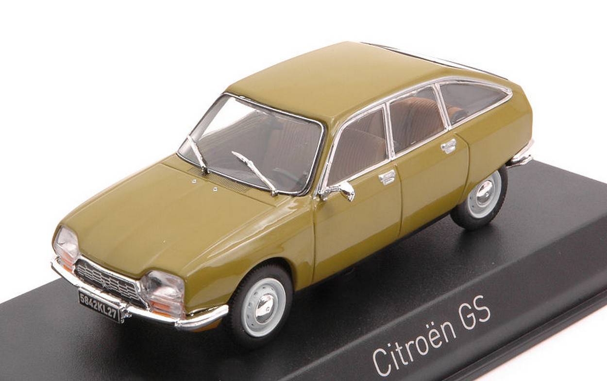 MODELLINO IN SCALA COMPATIBILE CON CITROEN GS 1971 BRONZE 1:43 NOREV NV158221
