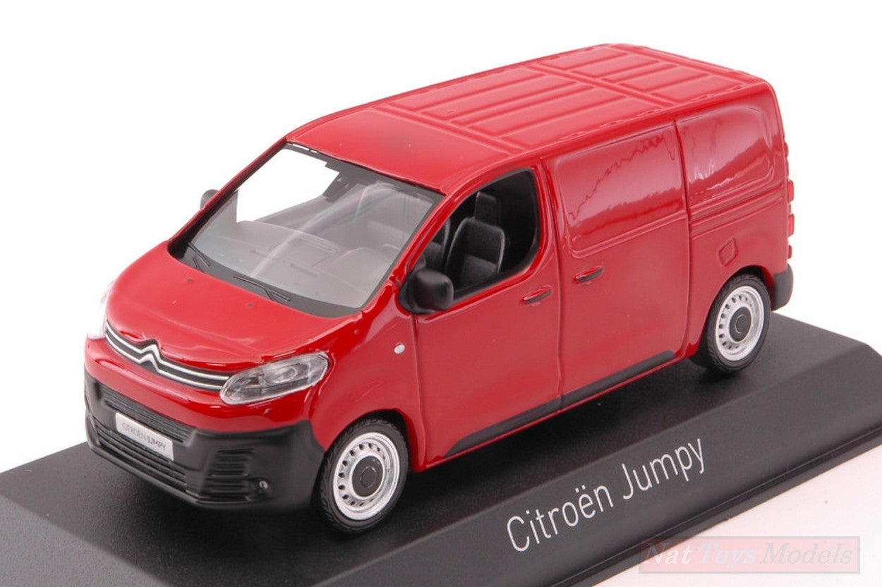 MODELLINO IN SCALA COMPATIBILE CON CITROEN JUMPY 2016 RED 1:43 NOREV NV155821