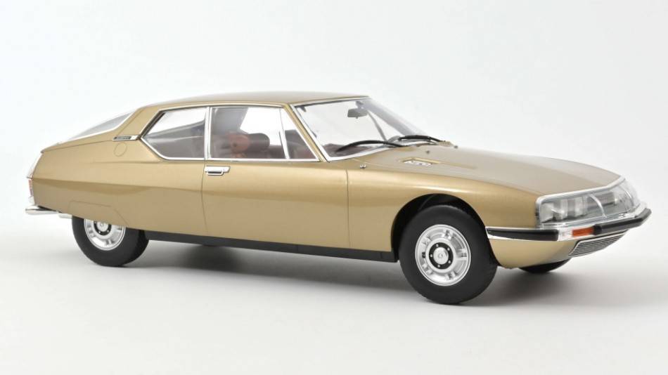 MODELLINO IN SCALA COMPATIBILE CON CITROEN SM 1971 SABLE METALLIC 1:12 NOREV NV121700