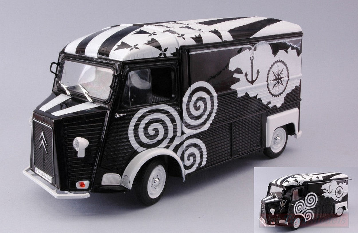 MODELLINO IN SCALA COMPATIBILE CON CITROEN TYPE HY 1969 BREIZH 1:18 SOLIDO SL1804812