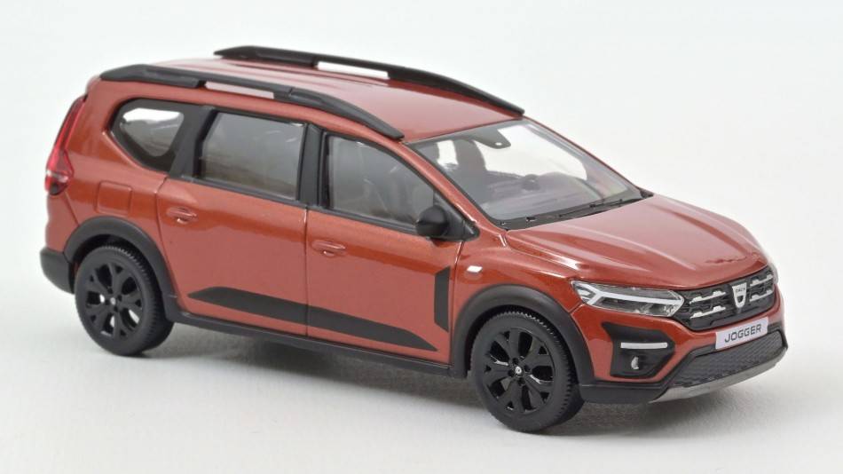 MODELLINO IN SCALA COMPATIBILE CON DACIA JOGGER 2022 TERRACOTTA BROWN 1:43 NOREV NV509070