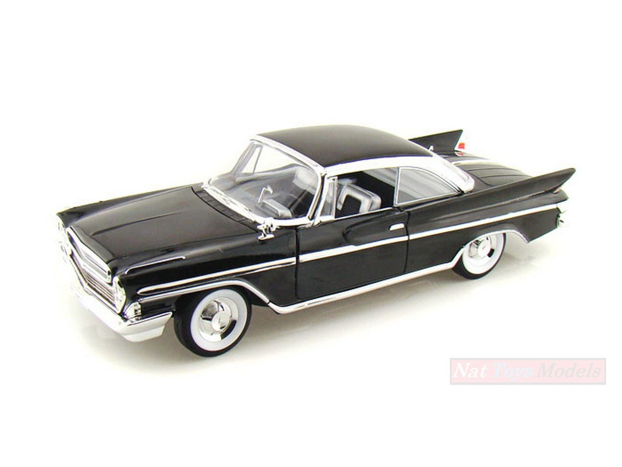 MODELLINO IN SCALA COMPATIBILE CON DESOTO ADVENTURER 1961 BLACK 1:18 YAT MING YM92738BK