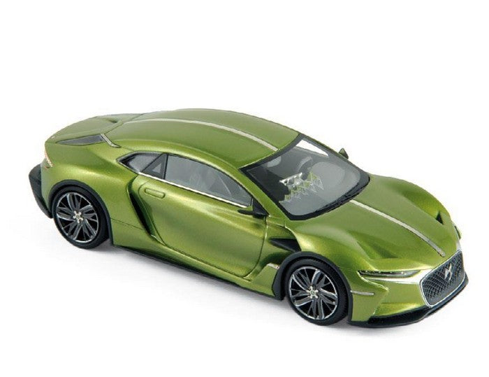 MODELLINO IN SCALA COMPATIBILE CON DS E-TENSE SALON DE GENEVE 2016 METALLIC GREEN 1:43 NOREV NVPM0103