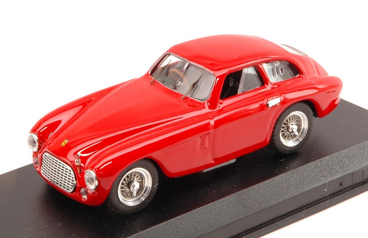 MODELLINO IN SCALA COMPATIBILE CON FERRARI 166 MM COUPE 1950 RED 1:43 ART MODEL AM0001