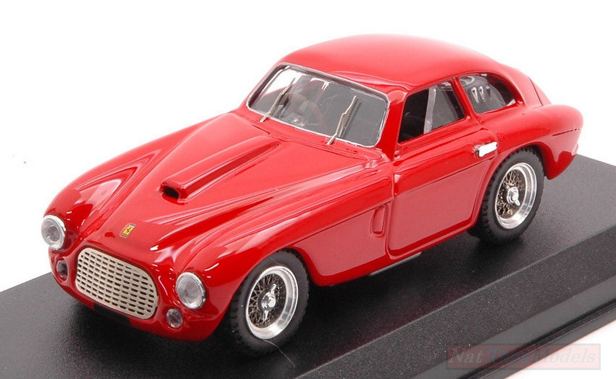 MODELLINO IN SCALA COMPATIBILE CON FERRARI 195 S ROURING BERLINETTA 1950 RED 1.43 ART MODEL AM0416