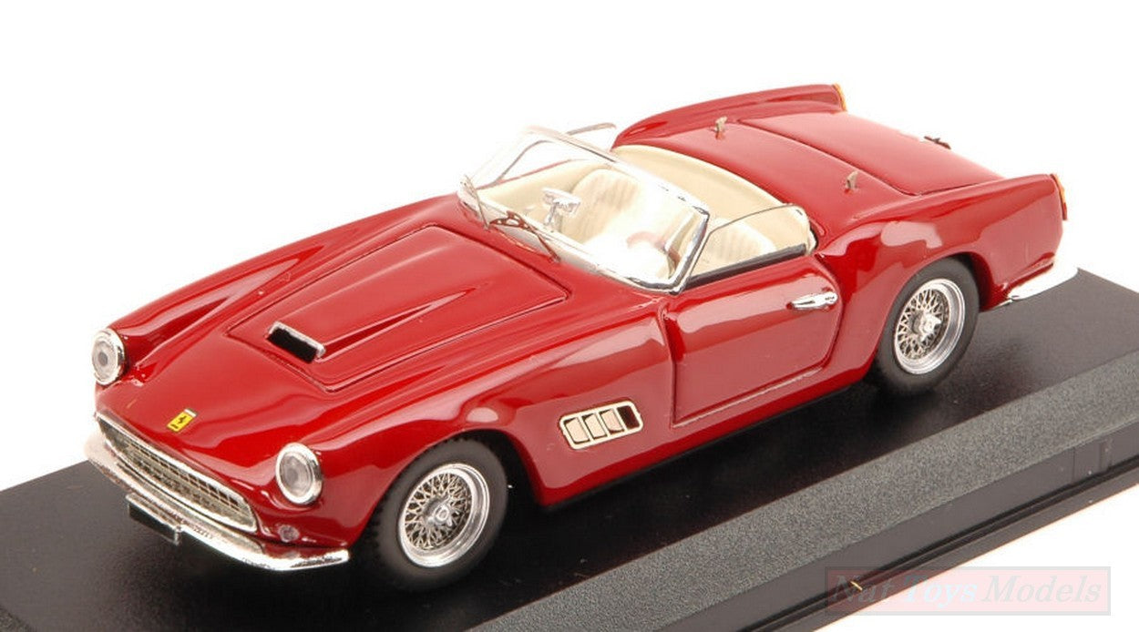 MODELLINO IN SCALA COMPATIBILE CON FERRARI 250 CALIFORNIA 1957 ROSSO SCURO 1:43 ART MODEL AM0325