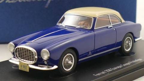 MODELLINO IN SCALA COMPATIBILE CON FERRARI 250 EUROPA COUPE PROTOTIPO 1953 BLUE "MASTERPIECE" 1:43 AUTOCULT ATC90245
