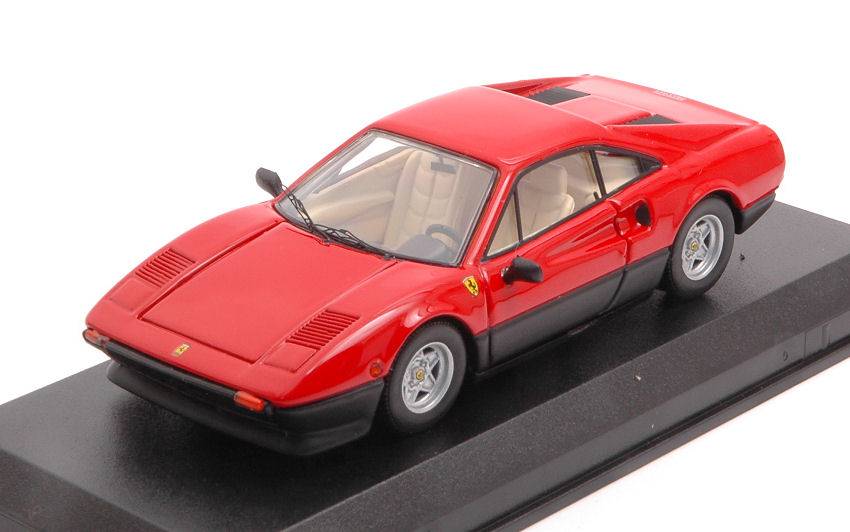 MODELLINO IN SCALA COMPATIBILE CON FERRARI 308 GTB 1977 RED 1:43 BEST MODEL BT9809