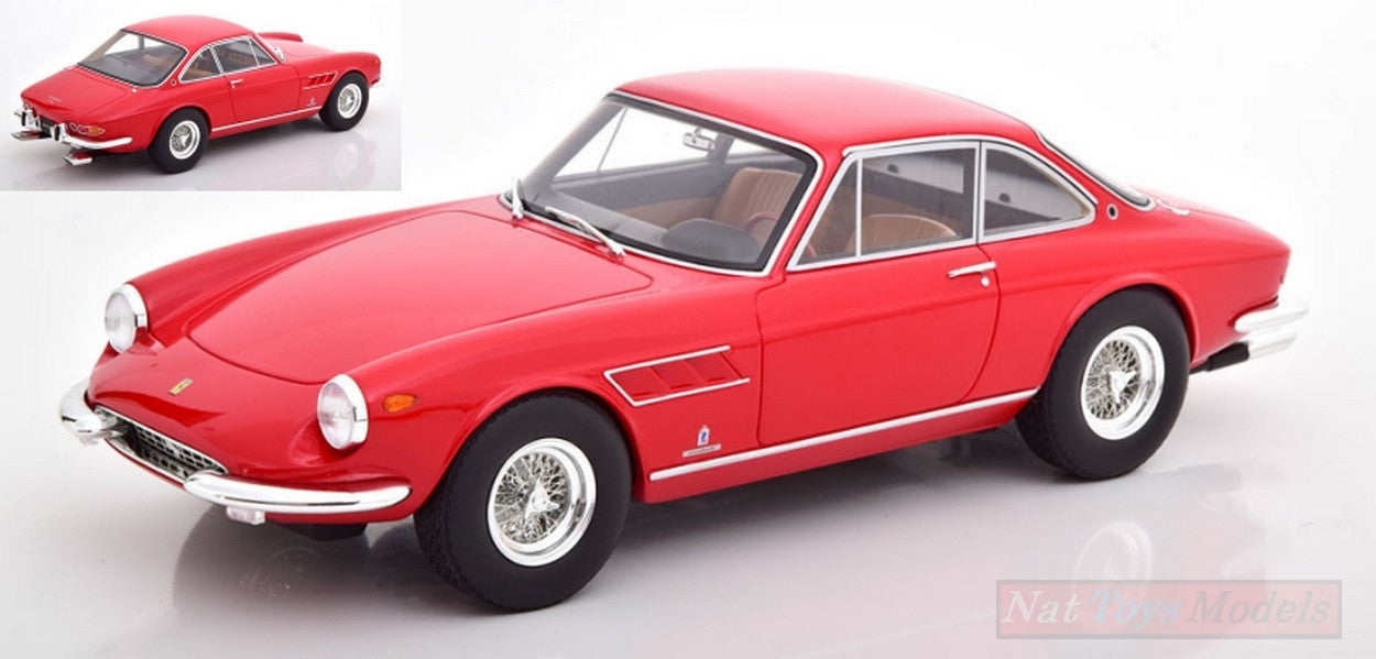 MODELLINO IN SCALA COMPATIBILE CON FERRARI 330 GTC 1966 RED 1:18 CMR CMR050