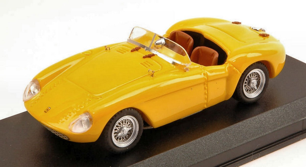 MODELLINO IN SCALA COMPATIBILE CON FERRARI 500 MONDIAL 1954 PROVA YELLOW 1:43 ART MODEL AM0331