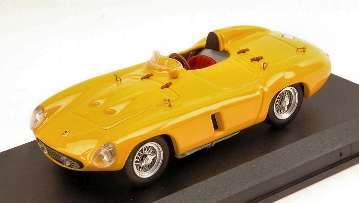 MODELLINO IN SCALA COMPATIBILE CON FERRARI 750 MONZA 1955 PROVA YELLOW 1:43 ART MODEL AM0264
