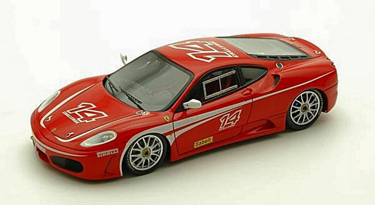 MODELLINO IN SCALA COMPATIBILE CON FERRARI F 430 CHALLENGE 1:43 RED LINE RL060