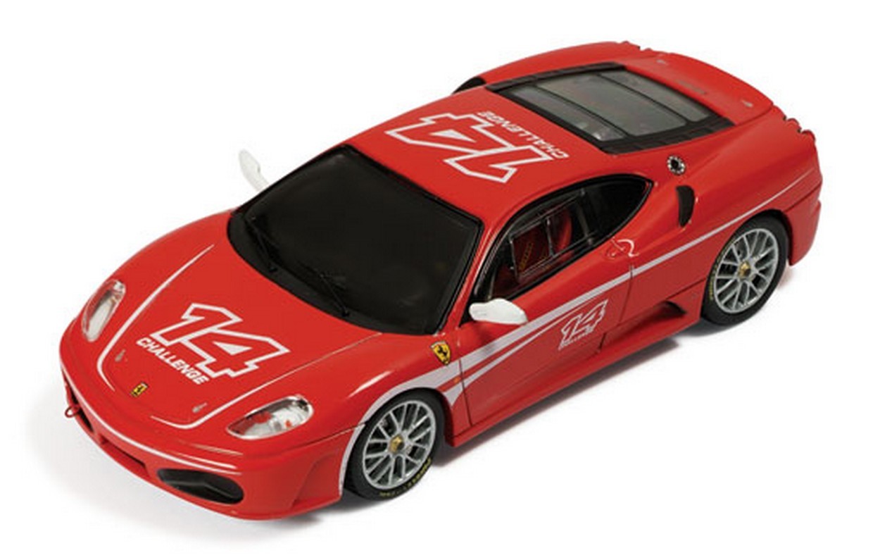 MODELLINO IN SCALA COMPATIBILE CON FERRARI F 430 CHALLENGE RED 1:43 IXO MODEL FER040