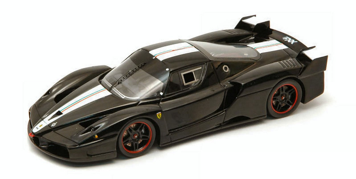 MODELLINO IN SCALA COMPATIBILE CON FERRARI FXX 2005 BLACK 1:43 RED LINE RL111