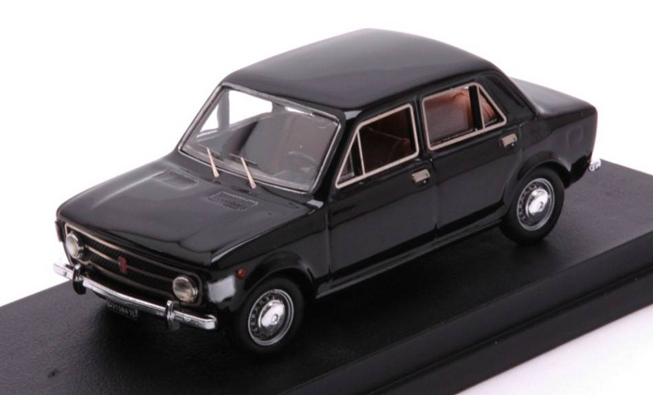MODELLINO IN SCALA COMPATIBILE CON FIAT 128 4 PORTE 1969 NERO 1:43 RIO RI4135-1