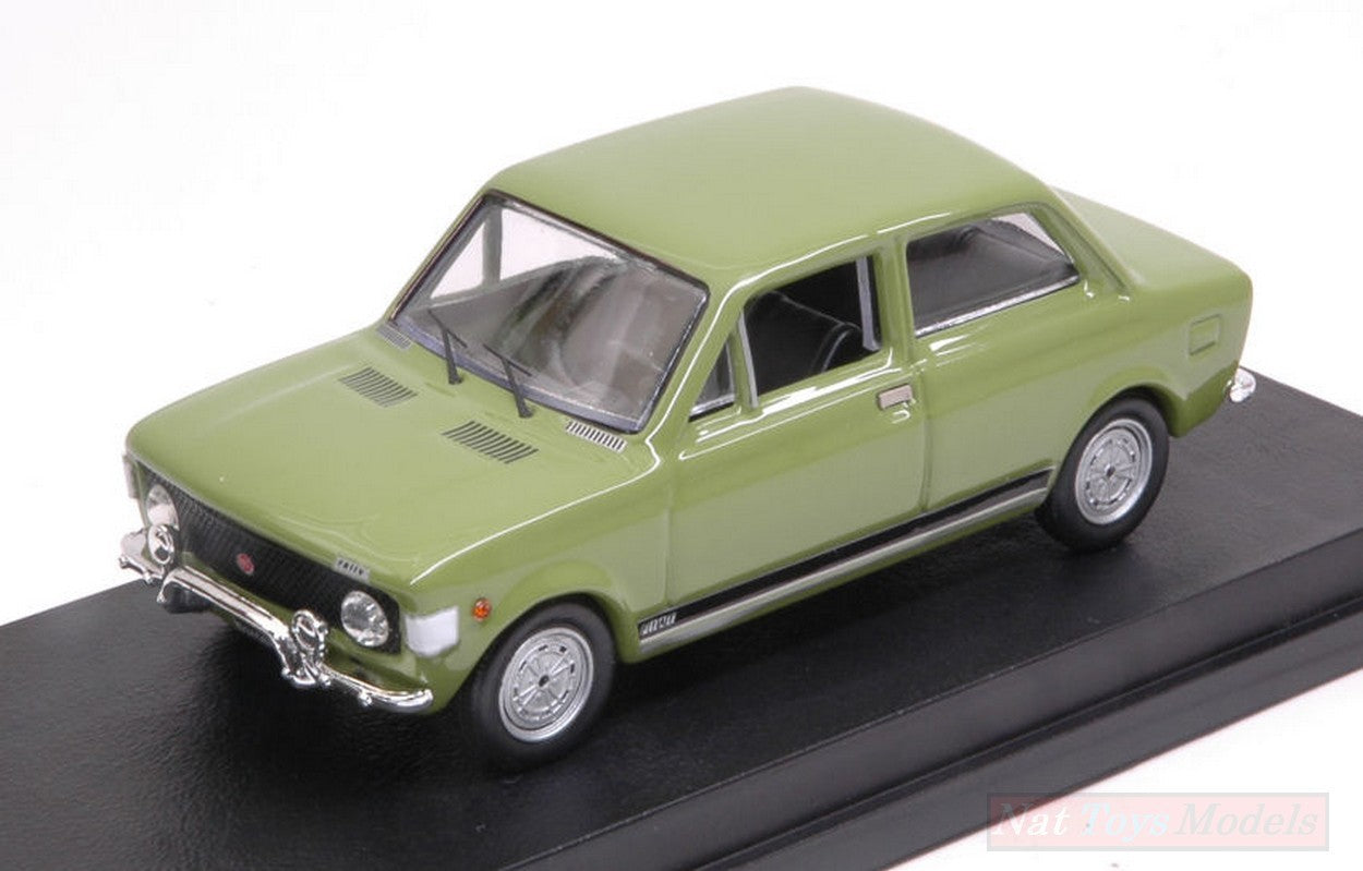MODELLINO IN SCALA COMPATIBILE CON FIAT 128 RALLY 1971 GREEN 1:43 RIO RI4564