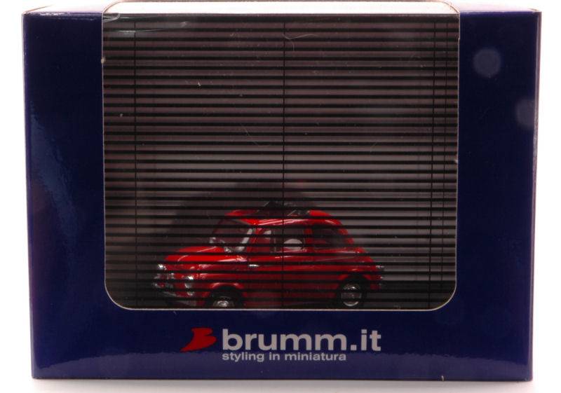 MODELLINO IN SCALA COMPATIBILE CON FIAT 500 D 1960 SEXYBRUMM 35mo ANNIVERSARIO BRUMM 1972-2007 1:43 BRUMM BMS7207