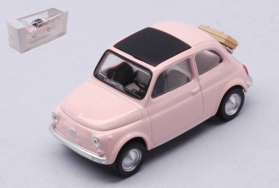 MODELLINO IN SCALA COMPATIBILE CON FIAT 500F 1965 1:43 NOREV NV771200 DIE CAST
