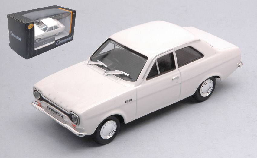 MODELLINO IN SCALA COMPATIBILE CON FORD ESCORT MK 1 WHITE 1:43 CARARAMA CA4-16950